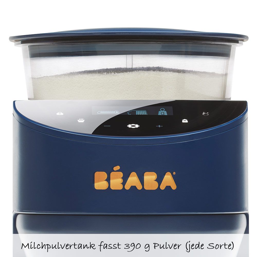 Beaba - Babyflaschenzubereiter Milkeo - Vollautomat für Babys Fläschchen -  Nachtblau 