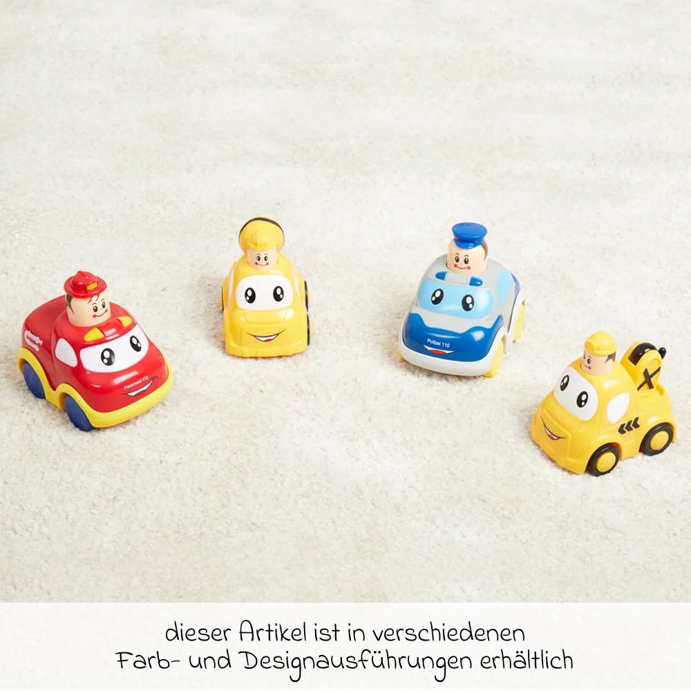 Bieco - Spielzeugauto Press and Go - verschiedene Designs 
