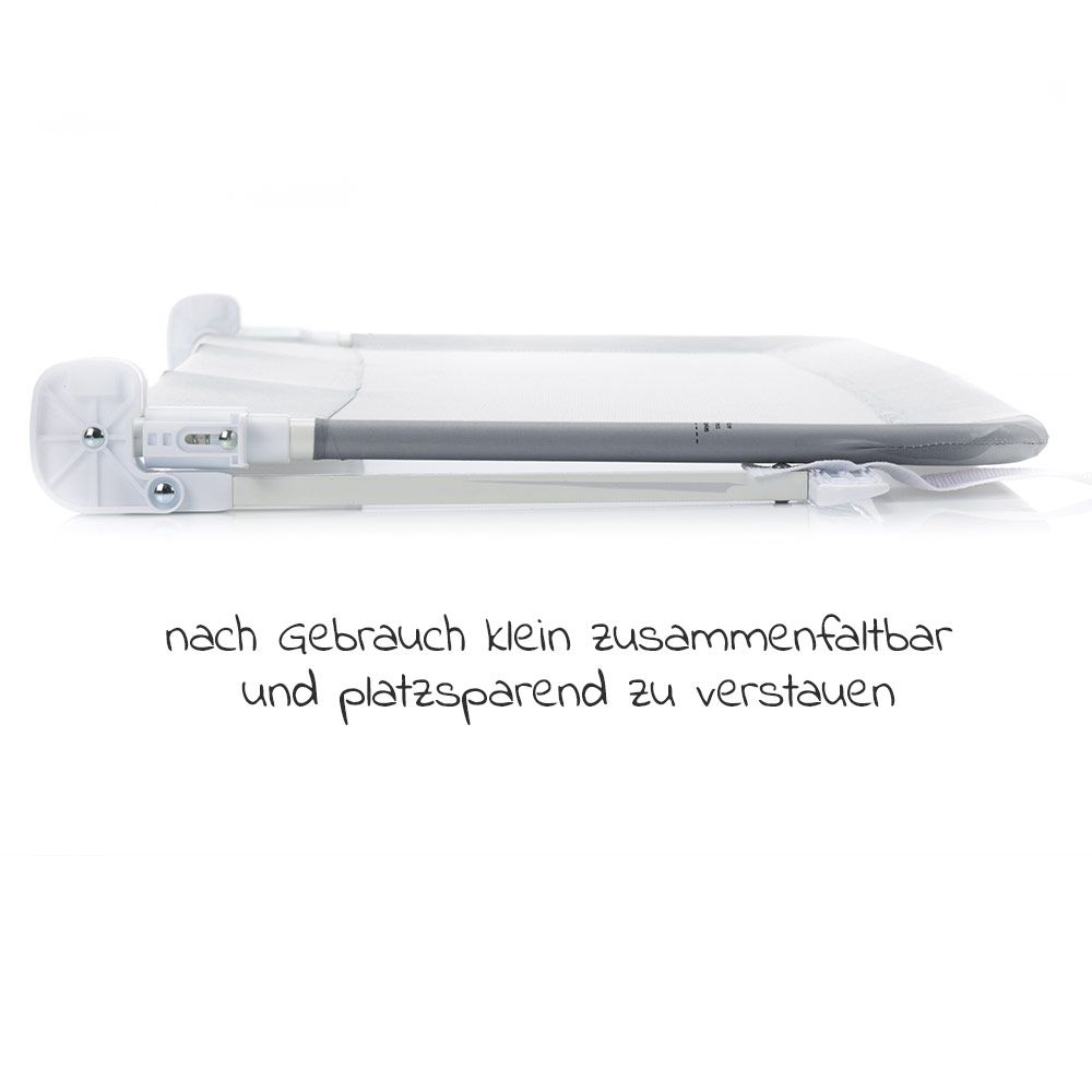 Fillikid - Bettgitter klappbar für cm & Boxspringbetten - Standard Grau x 150 50