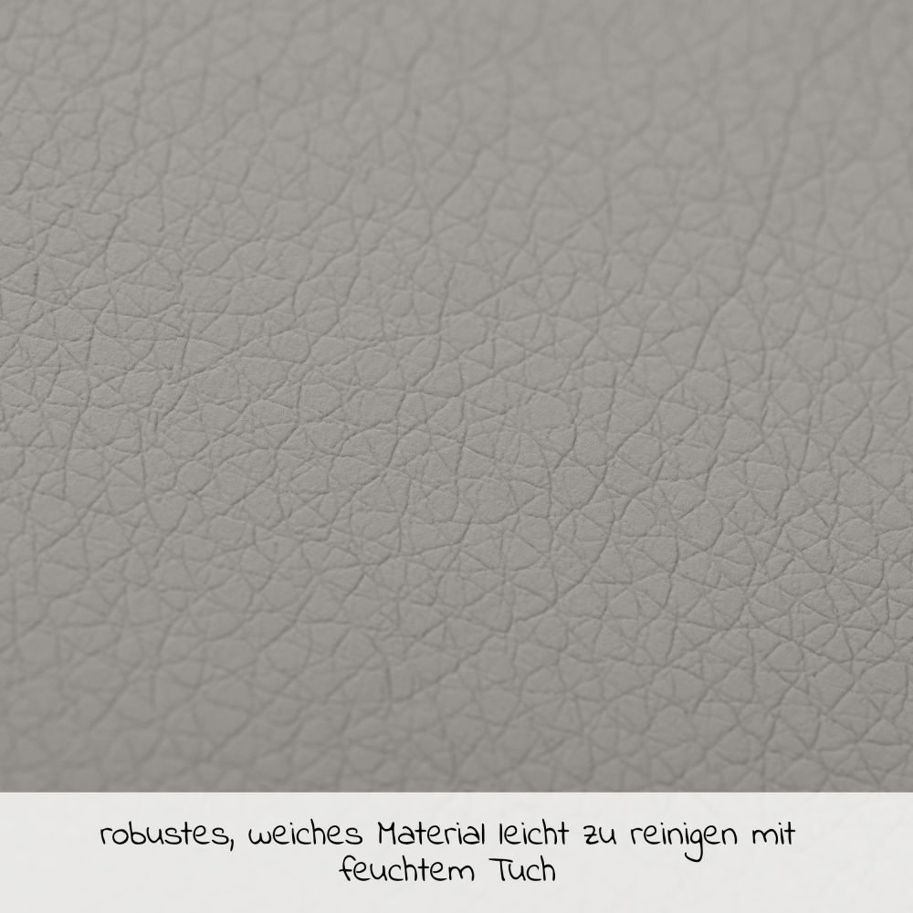Fillikid - Hochstuhl Tom mit Essbrett - klein faltbar nur 4,3 kg - Granit