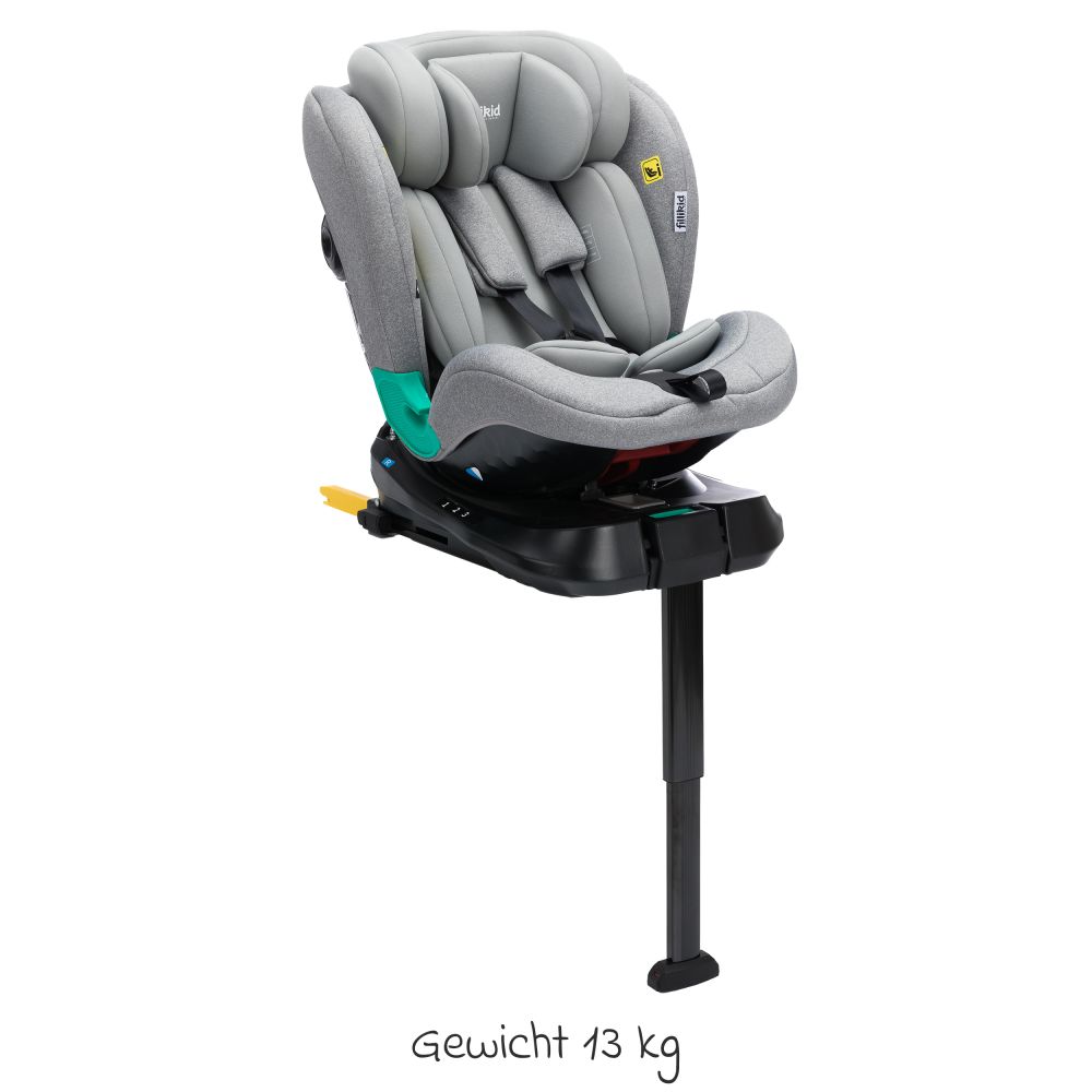 Fillikid - Reboarder-Kindersitz Luca 360° i-Size ab Geburt - 12
