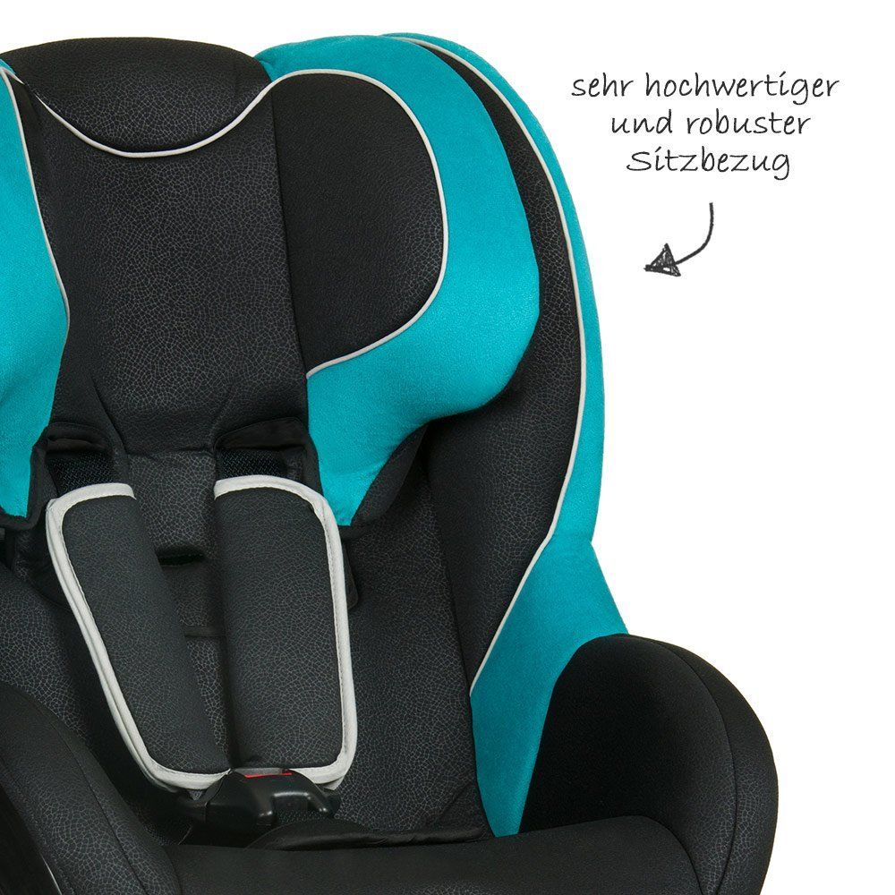 Hauck - Kindersitz Guardfix mit Isofix-Basis - Black Aqua 
