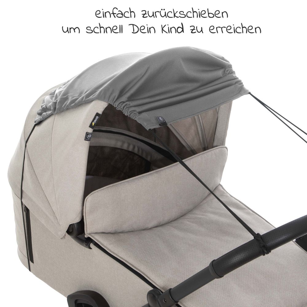Hauck - Universal Sonnensegel für Kinderwagen - Grey 