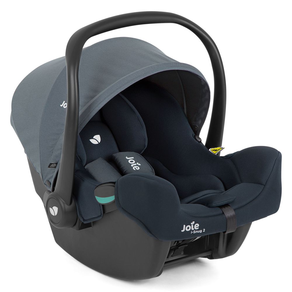 joie - Baby car seat i-Snug 2 i-Size from birth-13 kg (40 cm-75 cm) incl.  seat reducer only 3.35 kg - Lagoon 