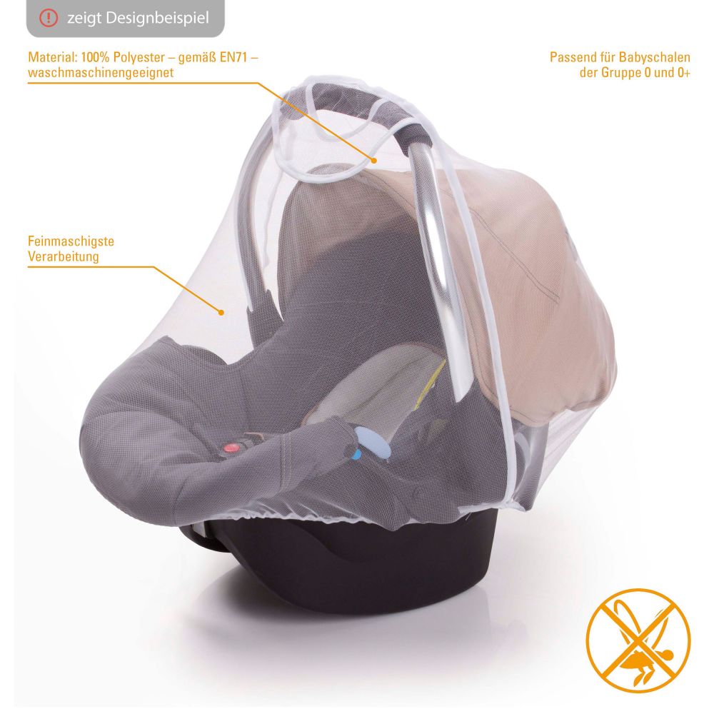joie - Babyschale i-Snug i-Size ab Geburt - 13 kg (40 cm - 75 cm) inkl.  Sitzverkleinerer nur 3,25 kg & Zubehörpaket - Gray Flannel 