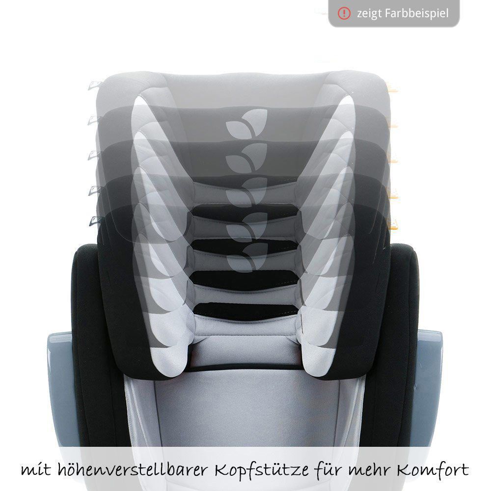 joie - Kindersitz Trillo Shield Gruppe 1/2/3 - ab 9 Monate - 12 Jahre (9-36  kg) inkl. Auto - Organizer - Dark Pewter 