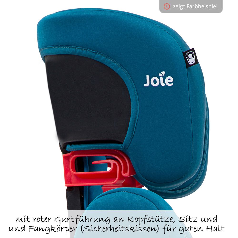 joie - Kindersitz Trillo Shield Gruppe 1/2/3 - ab 9 Monate - 12 Jahre (9-36  kg) inkl. Auto - Organizer - Dark Pewter 