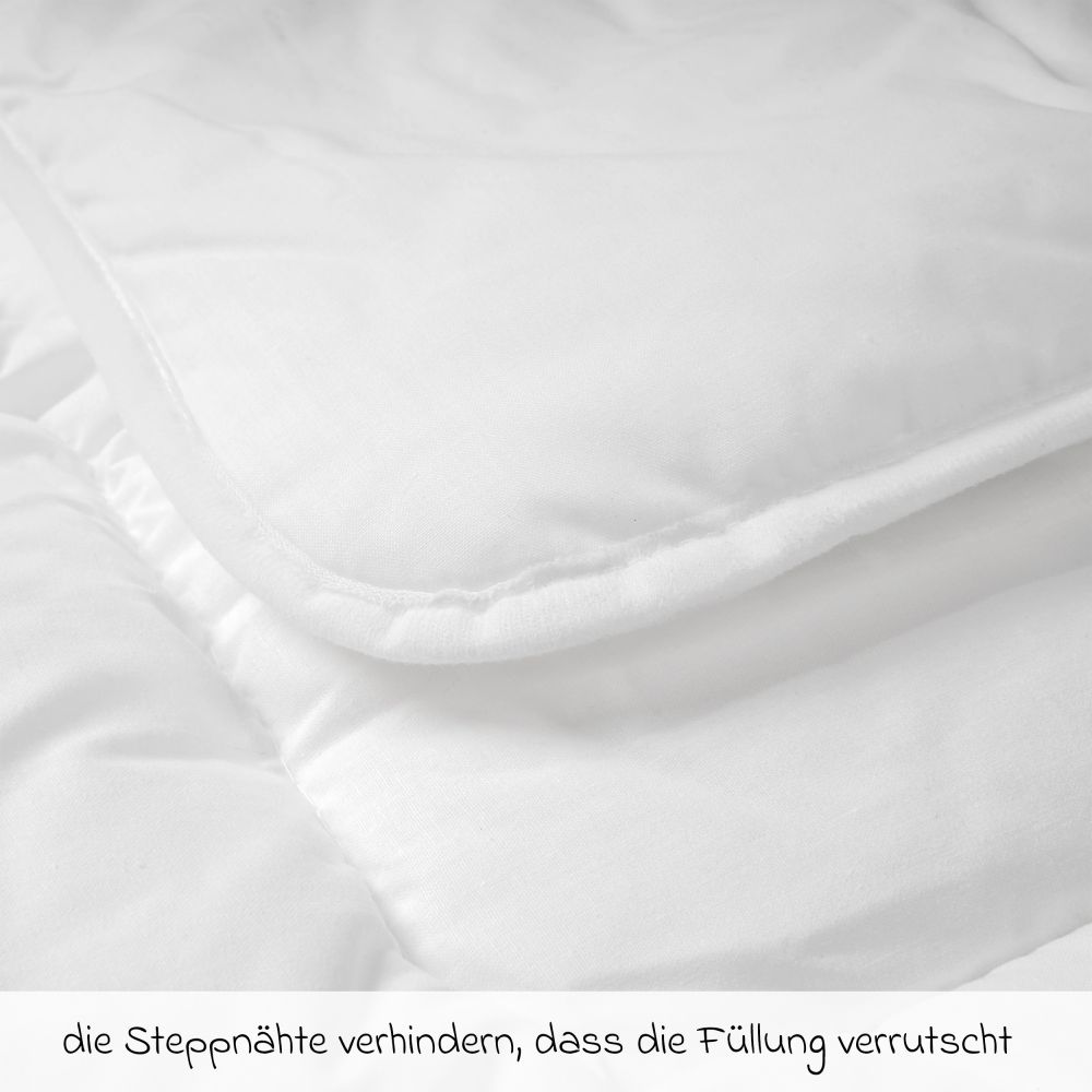 Couette Enfant Comfort Julius Zöllner 135x200 Cm - Respirante, Lavable 60°C, Certifiée Oeko-Tex