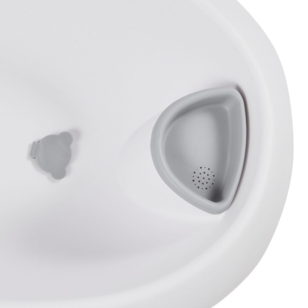 Seau Déco Keeeper - 10 Litres, Polypropylène, Blanc Avec Motif étoiles - Poignée Encastrée, échelle Graduée - Pour Maison Et Jardin