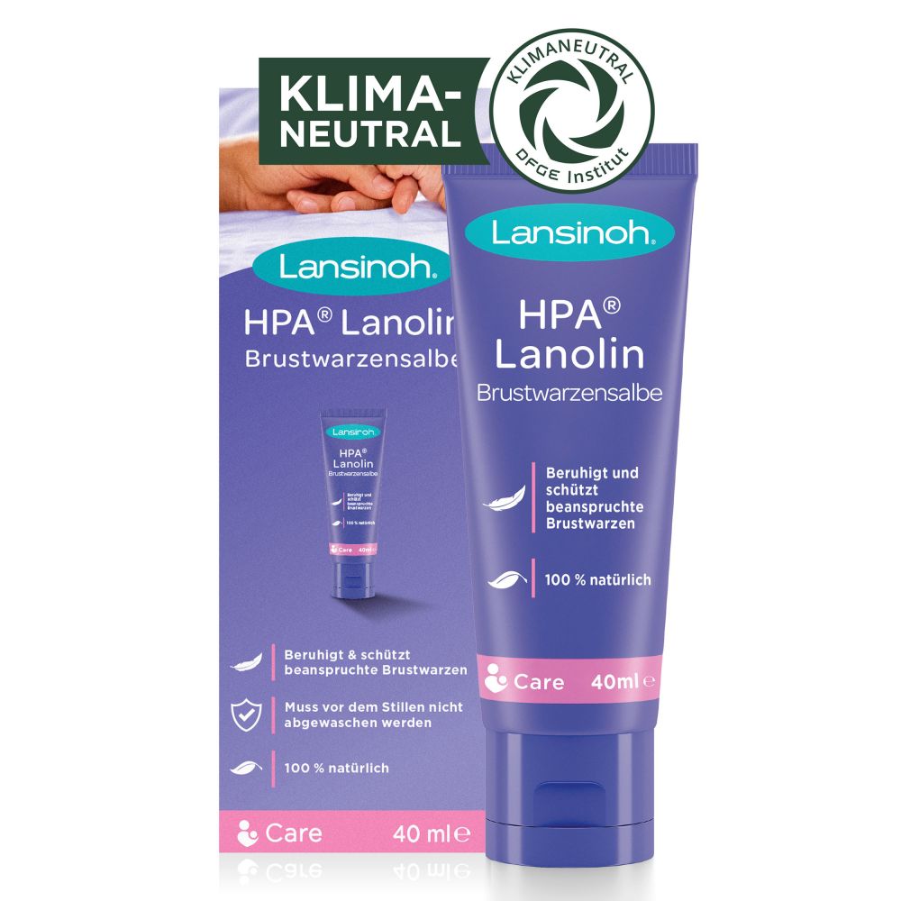 Lansinoh HPA Lanolin Nipple Cream - 40 ml tube