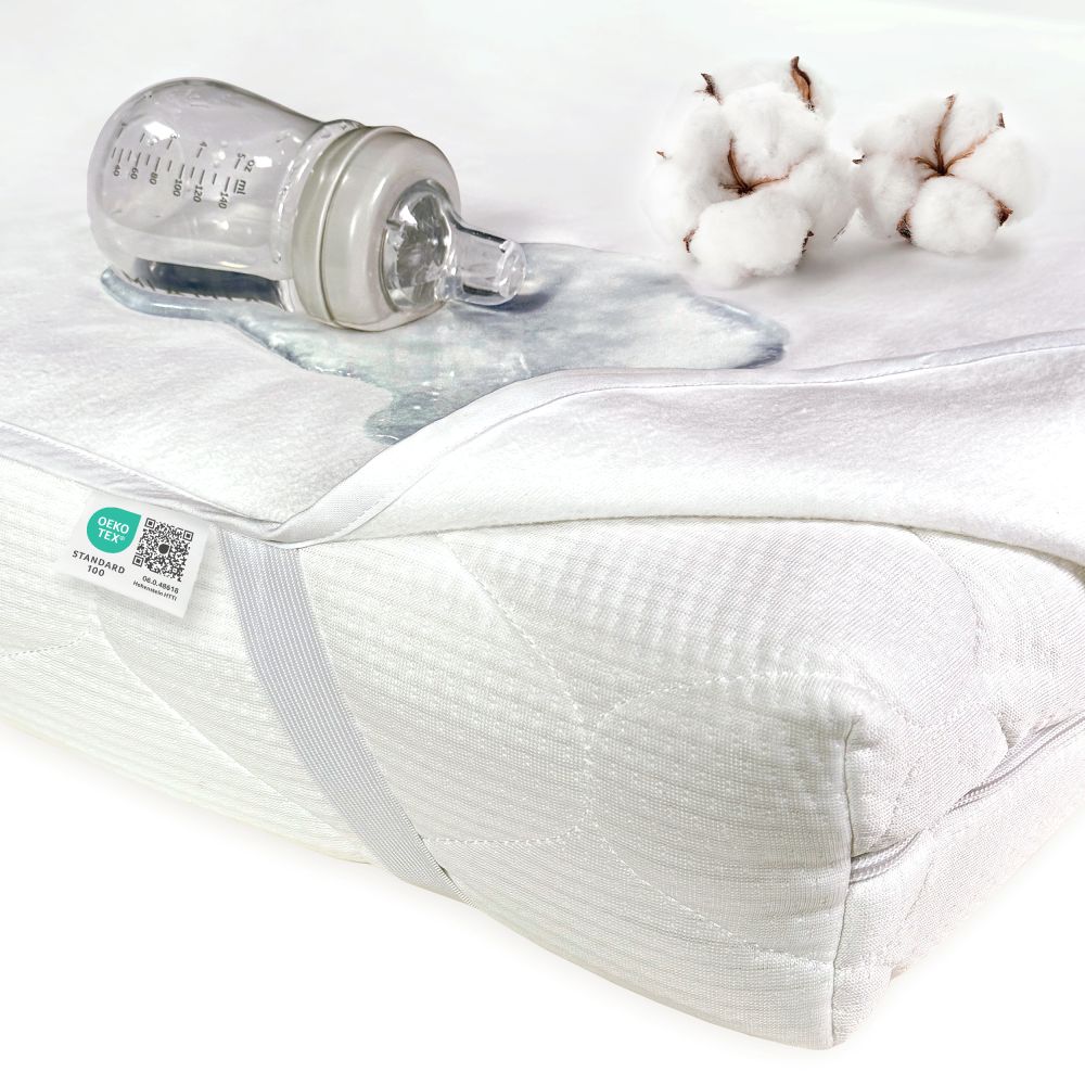 Makian - Wasserdichte Betteinlage / Matratzenauflage für Baby