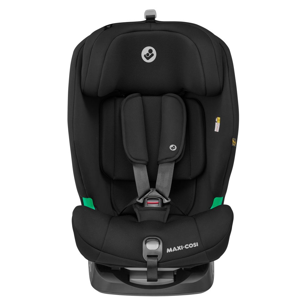 Maxi-Cosi - Kindersitz Titan i-Size ab 15 Monate - 12 Jahre (76-150 cm)  G-CELL Seitenaufprallschutz & Isofix - Basic Black 