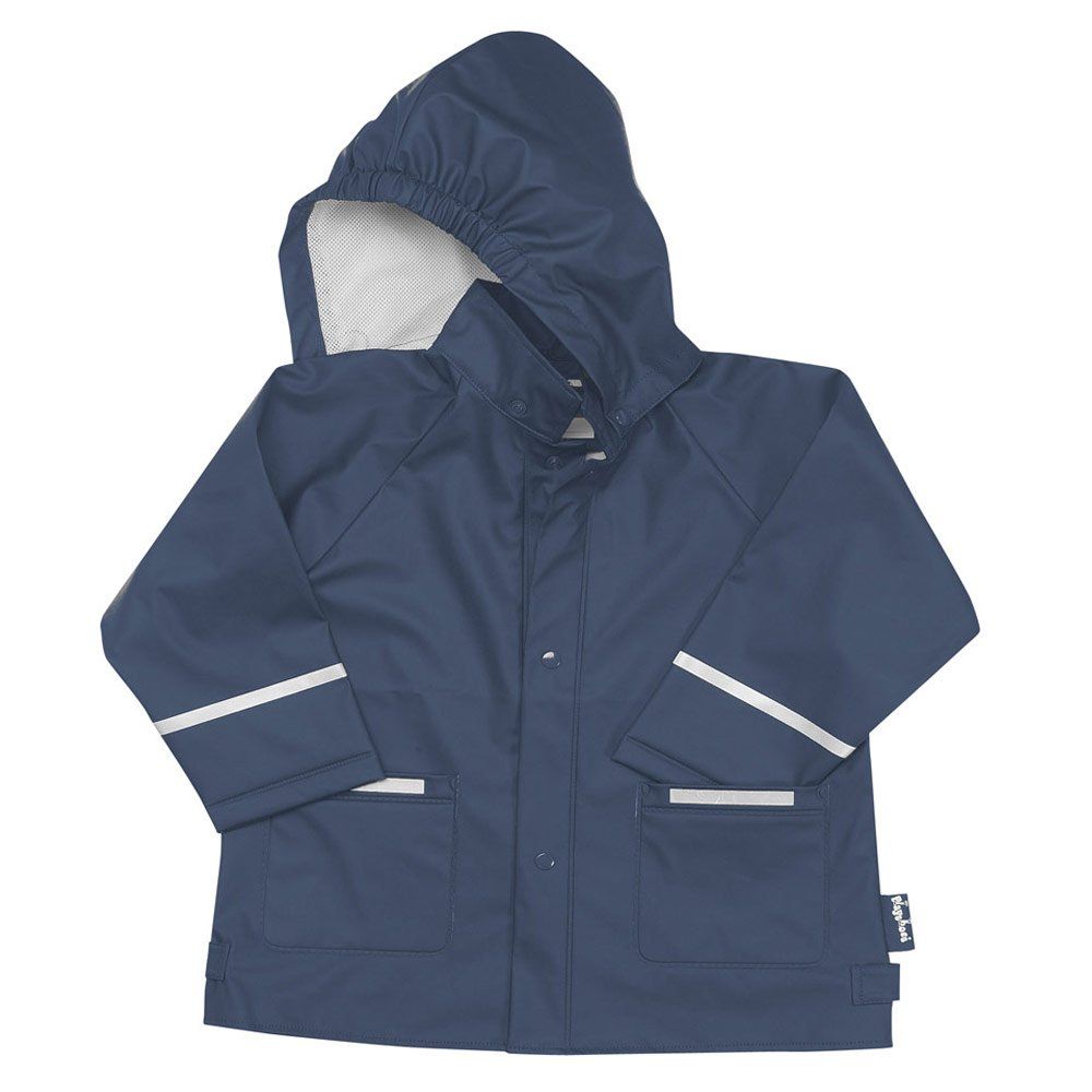 Rain jacket with reflectors - Navy - size 86