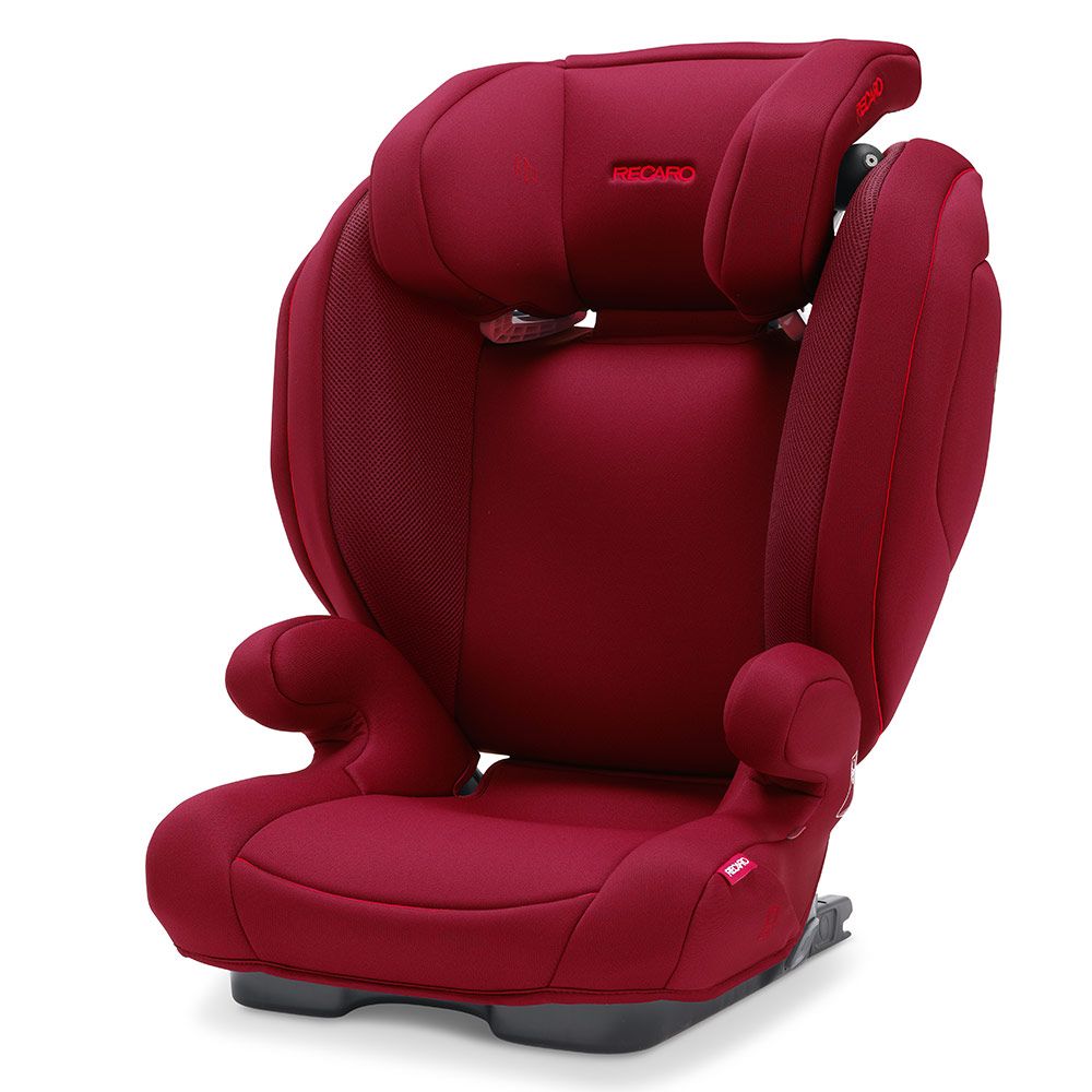 Child seat Monza Nova 2 Seatfix Group 2/3 - 3.5 years to 12 years (15-36  kg) - Select - Garnet Red - Collection 2022