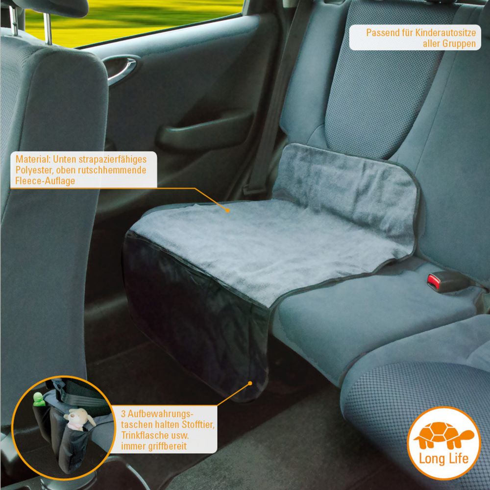 2x Autositz Auflage Schutzunterlage Schutzbezug Kindersitz Auto