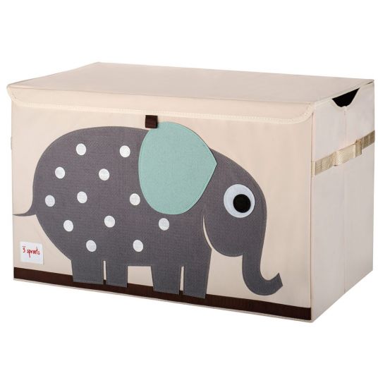 3 Sprouts Storage box - 61 x 38 cm - elephant