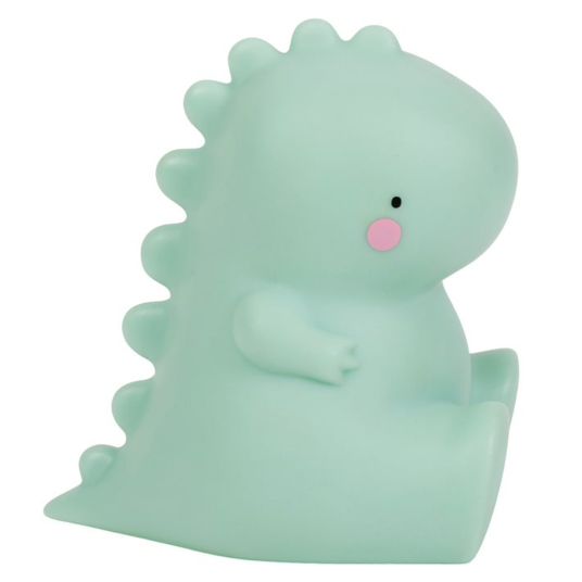 A Little Lovely Company Small night light - T-Rex - Green