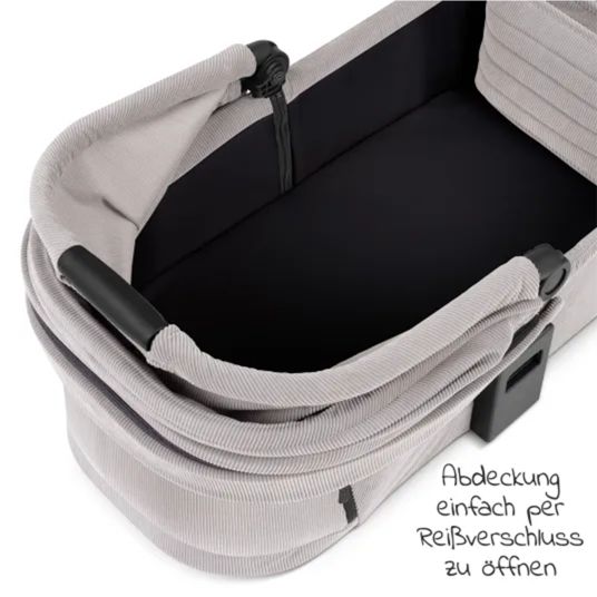 ABC Design 3in1 Kinderwagen-Set Salsa 4 Air - inkl. Babywanne, Autositz Pebble Pro, Sportsitz, Greifling, Buggybuch und XXL Zubehörpaket - Biscuit