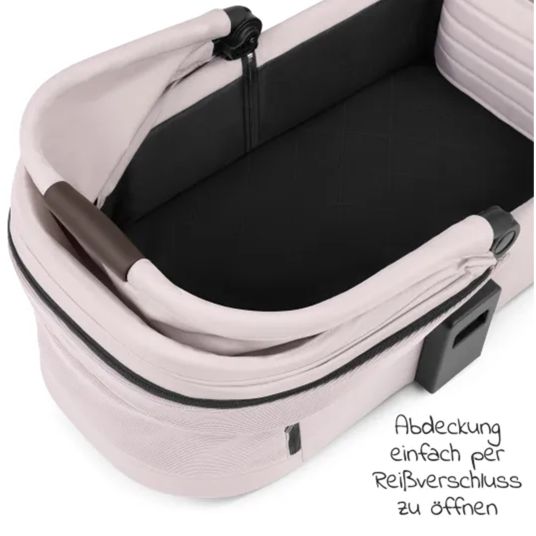 ABC Design Set passeggino 3in1 Salsa 4 Air - include navicella, seggiolino auto Pebble Pro, seggiolino sportivo, giocattolo da afferrare, libro per passeggino e pacchetto accessori XXL - Pure Edition - Berry