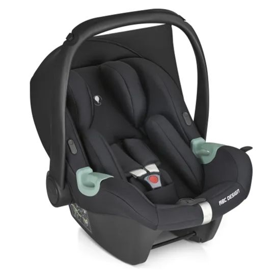 ABC Design Set passeggino 3in1 Salsa 4 Air - incluso navicella, seggiolino auto Tulip, seggiolino sportivo con pacchetto accessori XXL - Aloe