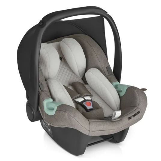 ABC Design 3in1 Kinderwagen-Set Salsa 4 Air - inkl. Babywanne, Sportsitz, Babyschale Tulip & Adapter - Pure Edition - Nature