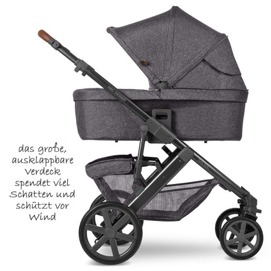 ABC Design 3in1 Kinderwagen-Set Salsa 4 - inkl. Babyschale Tulip & XXL Zubehörpaket - Street