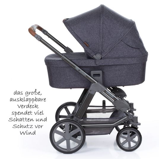 ABC Design 3in1 Kinderwagenset Condor 4 - inkl. Babywanne, Sportsitz, Babyschale & Zubehörpaket - Street