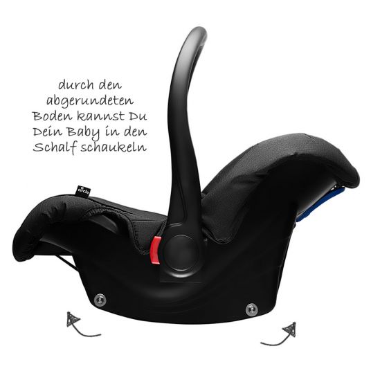 ABC Design 3in1 stroller set Merano 4 - incl. baby bath & car seat - Woven Black