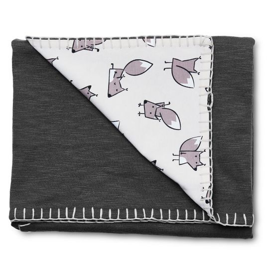 ABC Design Baby blanket with reversible function - Fashion Edition - Fox