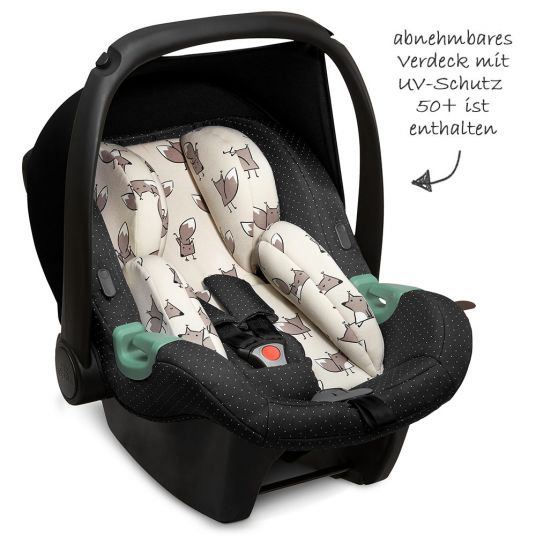 ABC Design Baby car seat Tulip (car seat group 0+) - Fashion Edition - Fox