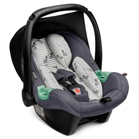 ABC Design Baby car seat Tulip (car seat group 0+) - Fashion Edition - Stone