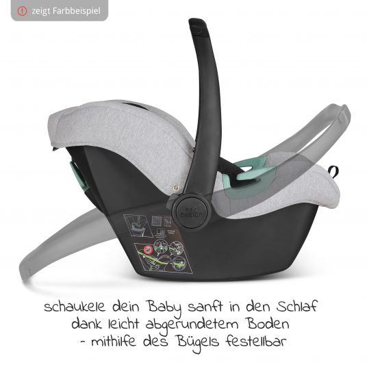 ABC Design Babyschale Tulip (Autositz Gruppe 0+ / i-Size) - Fashion Edition - Comic