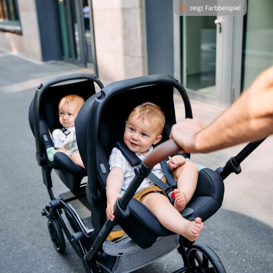 ABC Design Tulip infant car seat (car seat group 0+ / i-Size) - Graphite