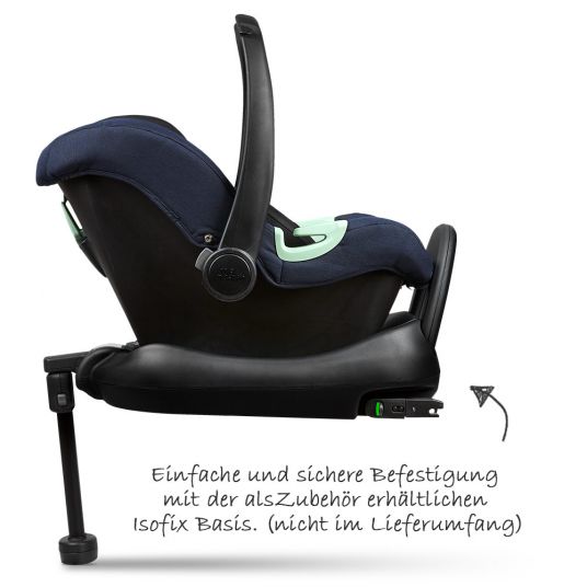 ABC Design Baby car seat Tulip (car seat group 0+) - Shadow