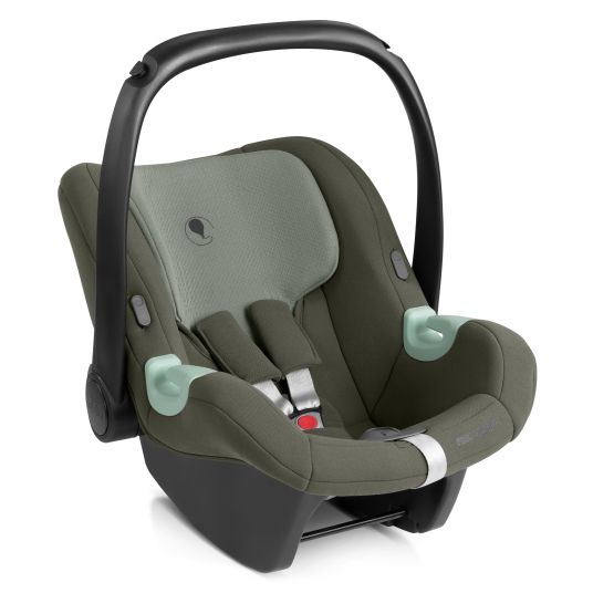 ABC Design Tulip i-Size infant car seat from birth - 15 months (45 cm - 85 cm) incl. sun canopy & seat reducer - Sage