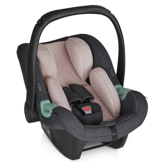 ABC Design Baby car seat Tulip incl. additional hood (car seat group 0+ / i-Size) - Diamond Edition - Bubble