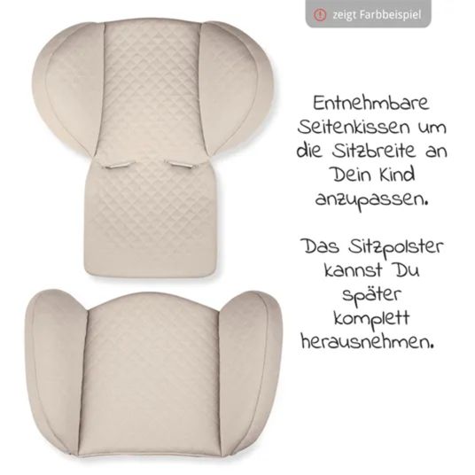 ABC Design Babyschale Tulip inkl. Zusatzverdeck (Autositz Gruppe 0+ / i-Size) - Diamond Edition - Bubble