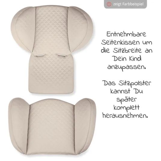 ABC Design Babyschale Tulip inkl. Zusatzverdeck (Autositz Gruppe 0+ / i-Size) - Diamond Edition - Herb
