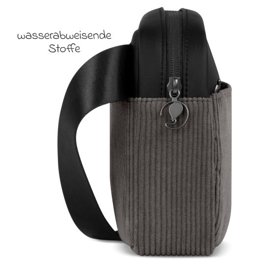 ABC Design Brust- und Hüfttasche Hip Bag mit verstellbarem Gurt - Almond