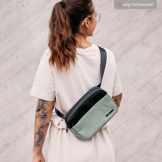 ABC Design Brust- und Hüfttasche Hip Bag mit verstellbarem Gurt - Almond