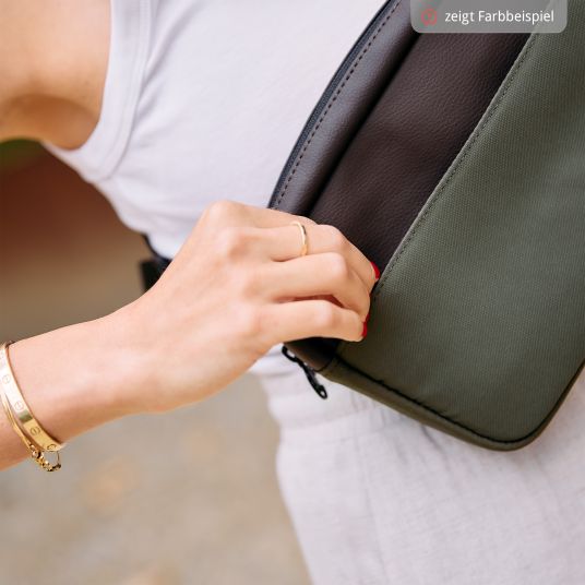 ABC Design Brust- und Hüfttasche Hip Bag mit verstellbarem Gurt - Pine