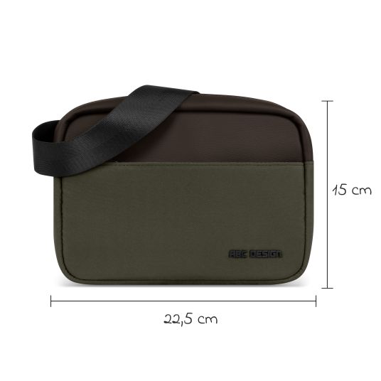 ABC Design Brust- und Hüfttasche Hip Bag mit verstellbarem Gurt - Pure - Avocado