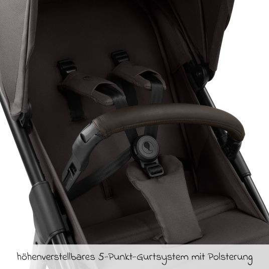 ABC Design Buggy & Sportwagen Avus 2 Air mit Lufträdern, Einhand-Faltung und höhenverstellbarem Schieber - Falcon