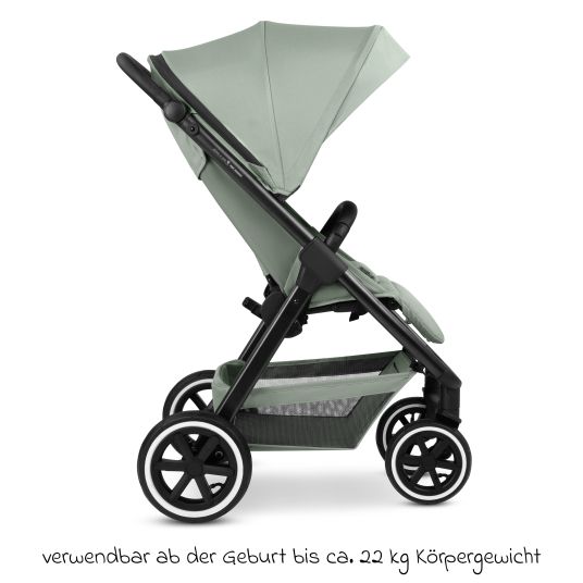 ABC Design Buggy & pushchair Avus 2 Air with pneumatic wheels, one-hand folding and height-adjustable push bar - Pine