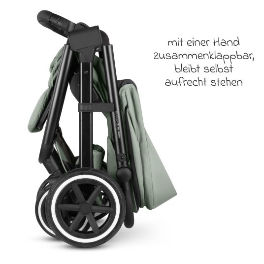 ABC Design Buggy & pushchair Avus 2 Air with pneumatic wheels, one-hand folding and height-adjustable push bar - Pine