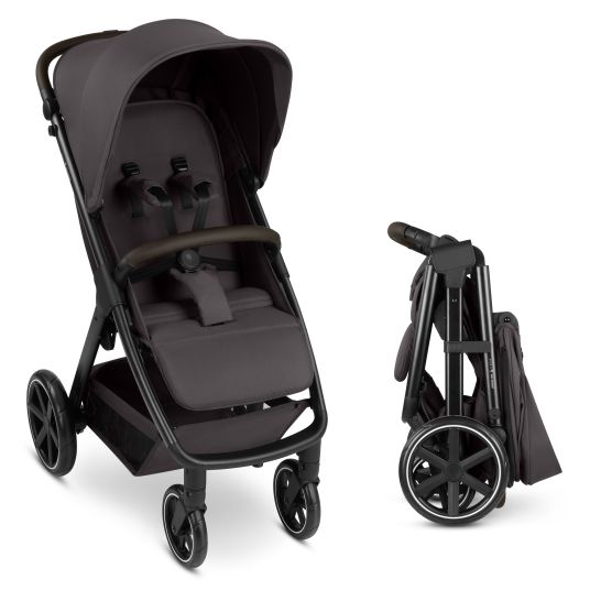 ABC Design Buggy & pushchair Avus 2 with one-hand folding and height-adjustable push bar - Falcon