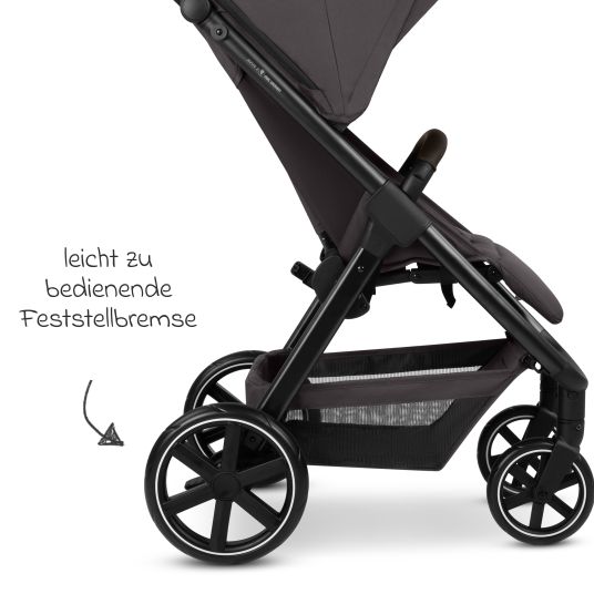 ABC Design Buggy & pushchair Avus 2 with one-hand folding and height-adjustable push bar - Falcon