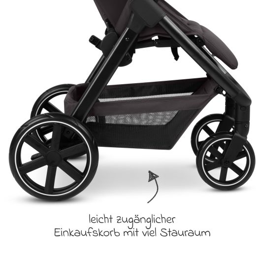 ABC Design Buggy & pushchair Avus 2 with one-hand folding and height-adjustable push bar - Falcon