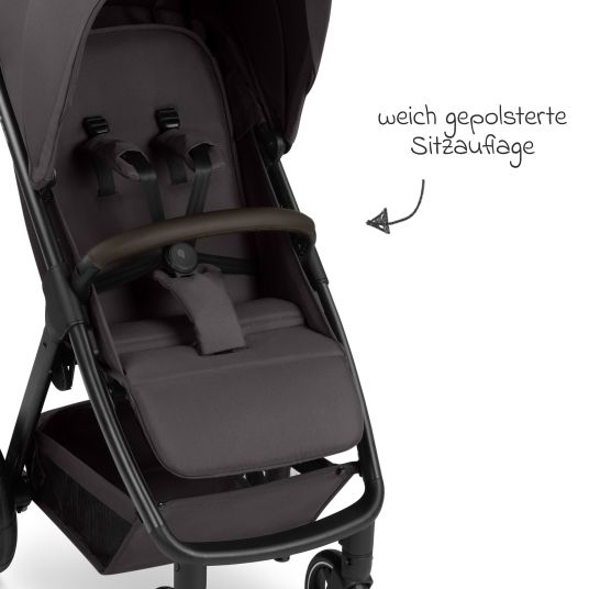 ABC Design Buggy & pushchair Avus 2 with one-hand folding and height-adjustable push bar - Falcon