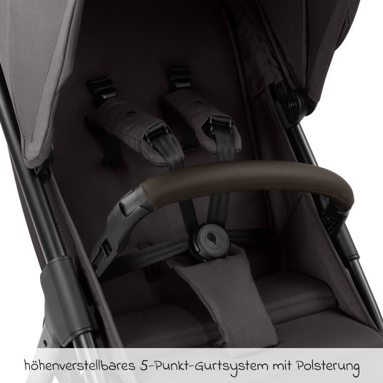 ABC Design Buggy & Sportwagen Avus 2 mit Einhand-Faltung und höhenverstellbarem Schieber - Falcon